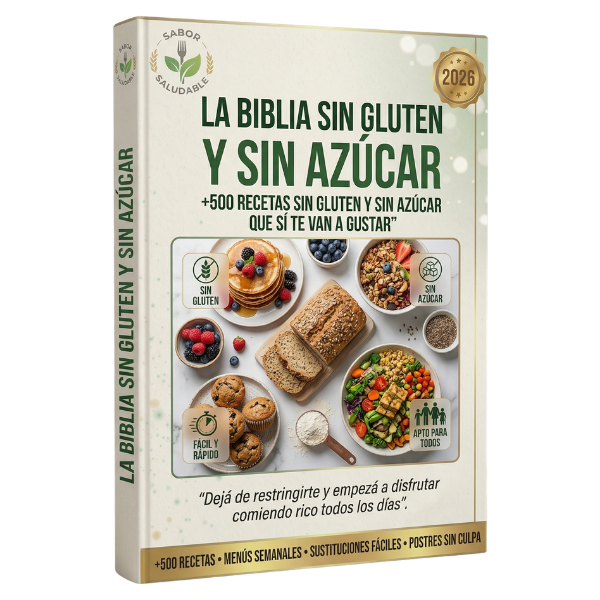 500 RECETAS SIN AZUCAR Y SIN GLUTEN
