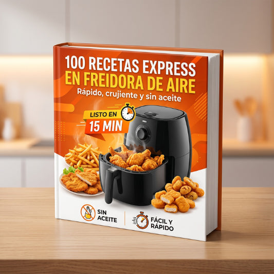 100 Recetas Express en Freidora de Aire