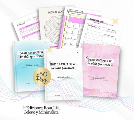 Ruta del Éxito | Planner Personal + 10 Bonus 🎁
