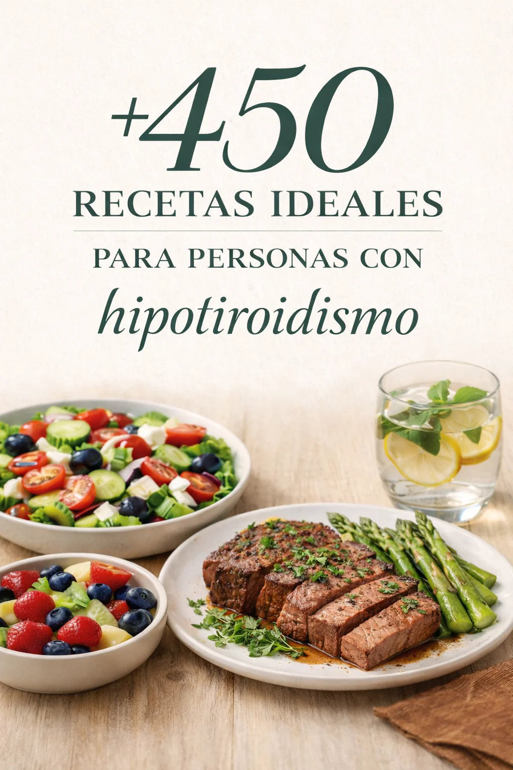 +450 RECETAS PARA BAJAR DE PESO CON HIPOTIROIDISMO