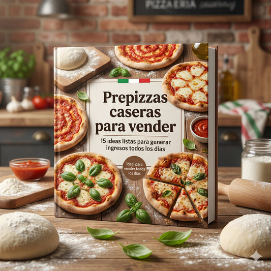 15 IDEAS LISTAS DE PRE PIZZAS CASERAS PARA VENDER 🍕